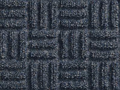 MA Matting 265 WaterHog Masterpiece Select Polypropylene Fiber Entrance Indoor Floor Mat, SBR Rubber Backing, 8 Length x 6 Width, 38 Thick, Ocean Wave