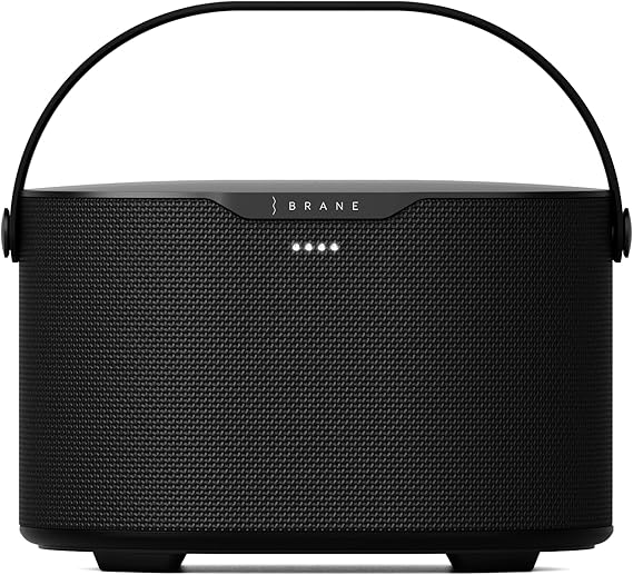Brane Audio Brane X Smart Speaker, Portable Wireless Bluetooth Speaker, Internal RAD Subwoofer, 12 Hrs Playback, Waterproof IP57