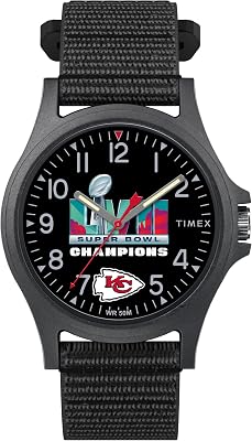 Timex Mens NFL Watch 2023 Super Bowl Champions Kansas City Chiefs